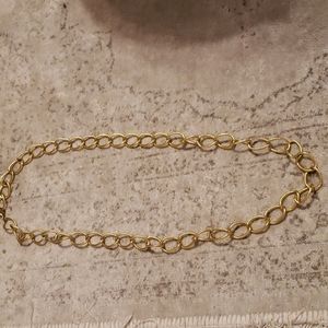 Gold chain belt